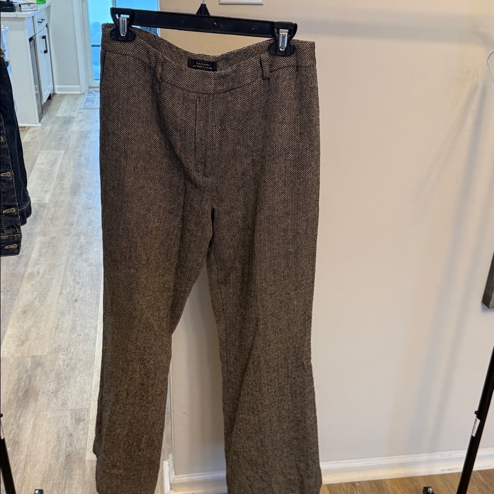 Women’s Brown Tweed Pants